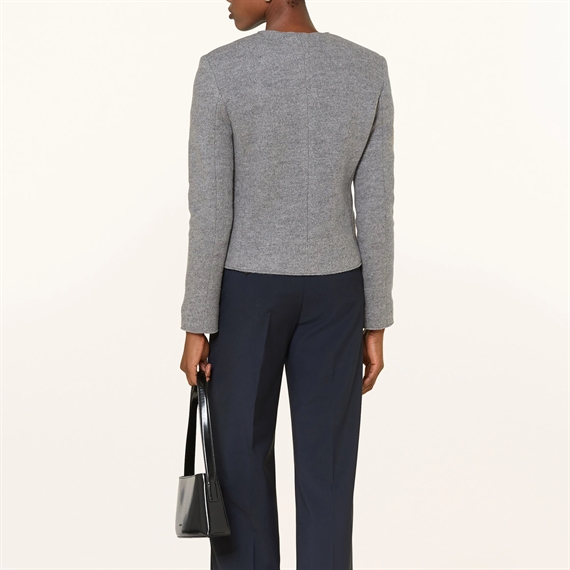 Weekend Max Mara Savona Blazerjakke, Light Grey Melange